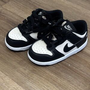 Nike Kids Black and White Sneakers